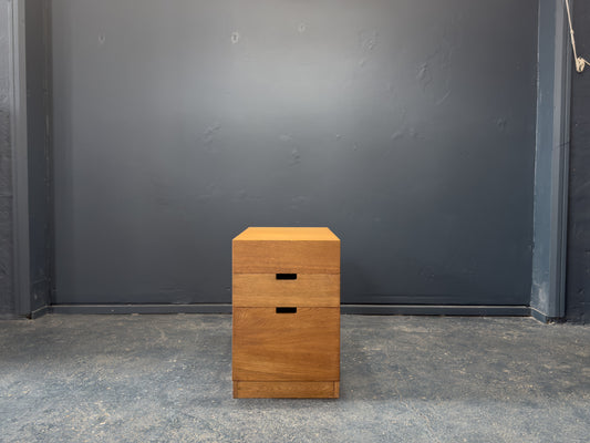 FDB Mobler Oak Filing Cabinet