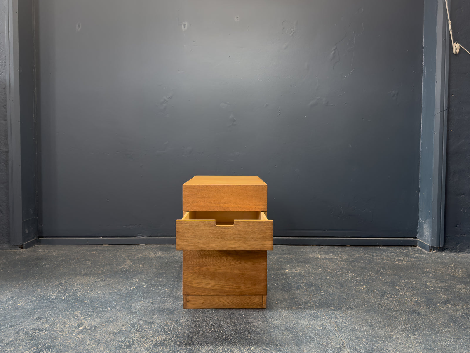 FDB Mobler Oak Filing Cabinet