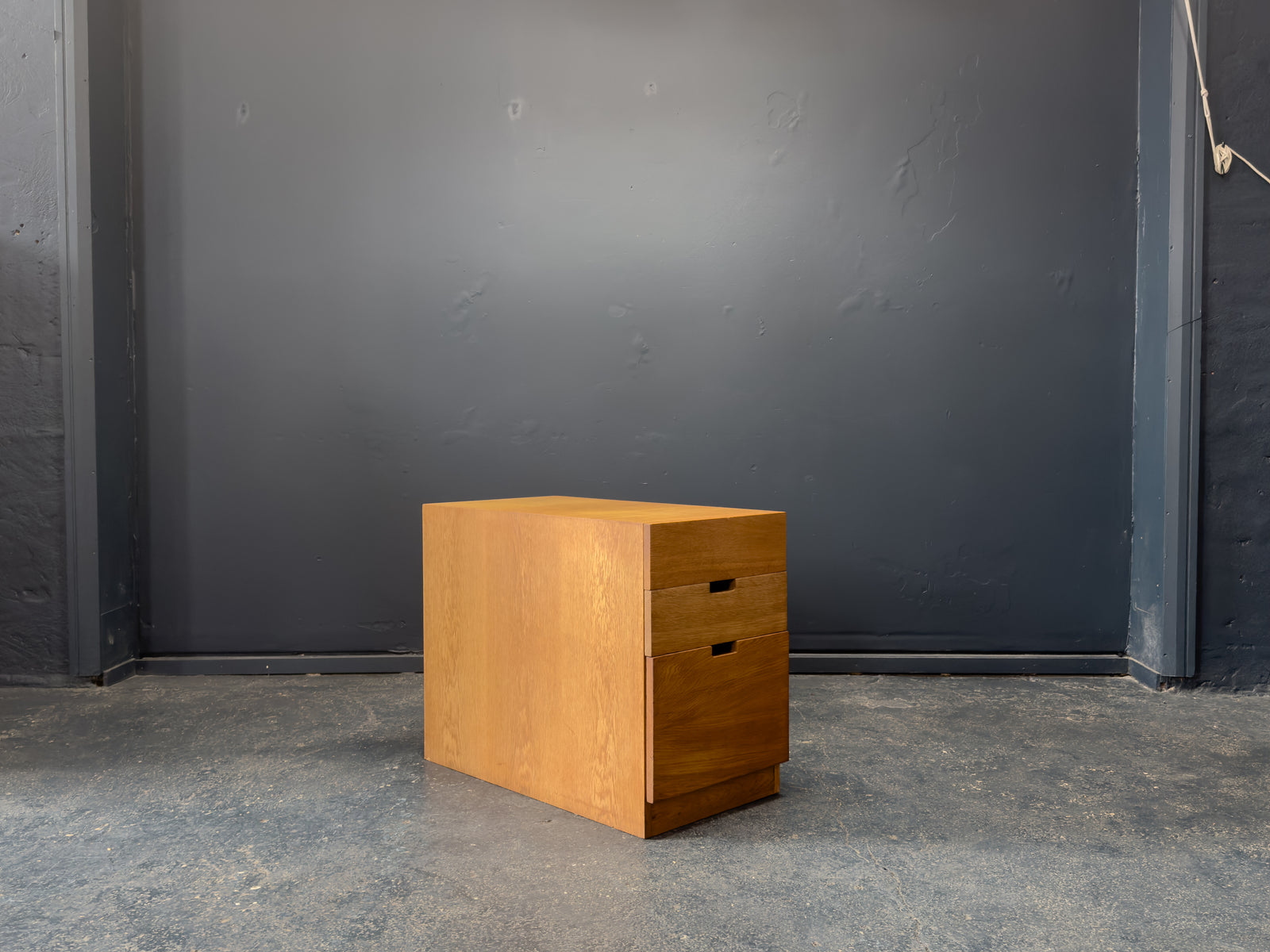 FDB Mobler Oak Filing Cabinet