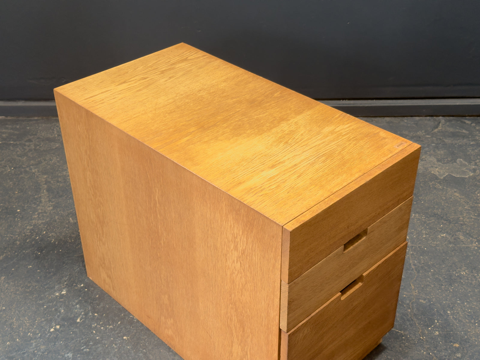 FDB Mobler Oak Filing Cabinet