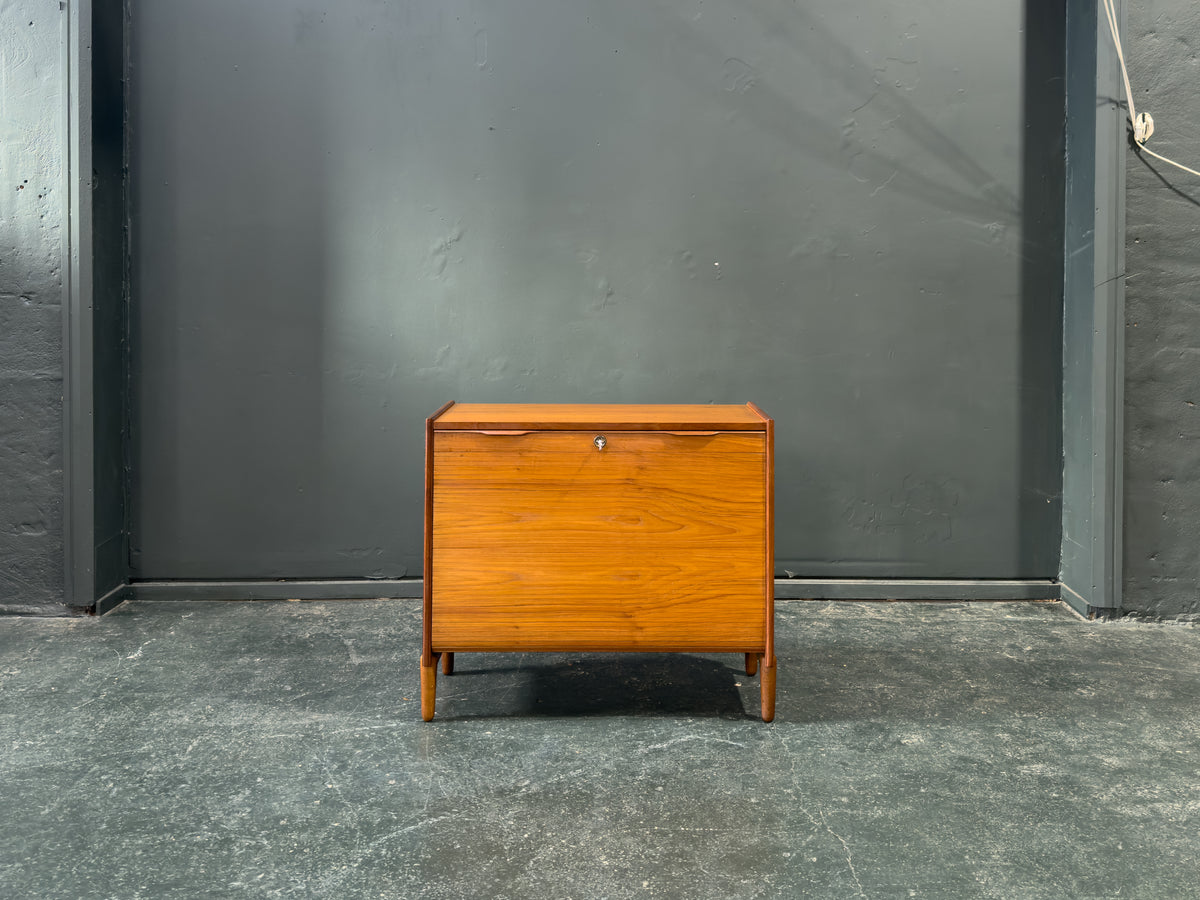 Teak Tambour Sideboard