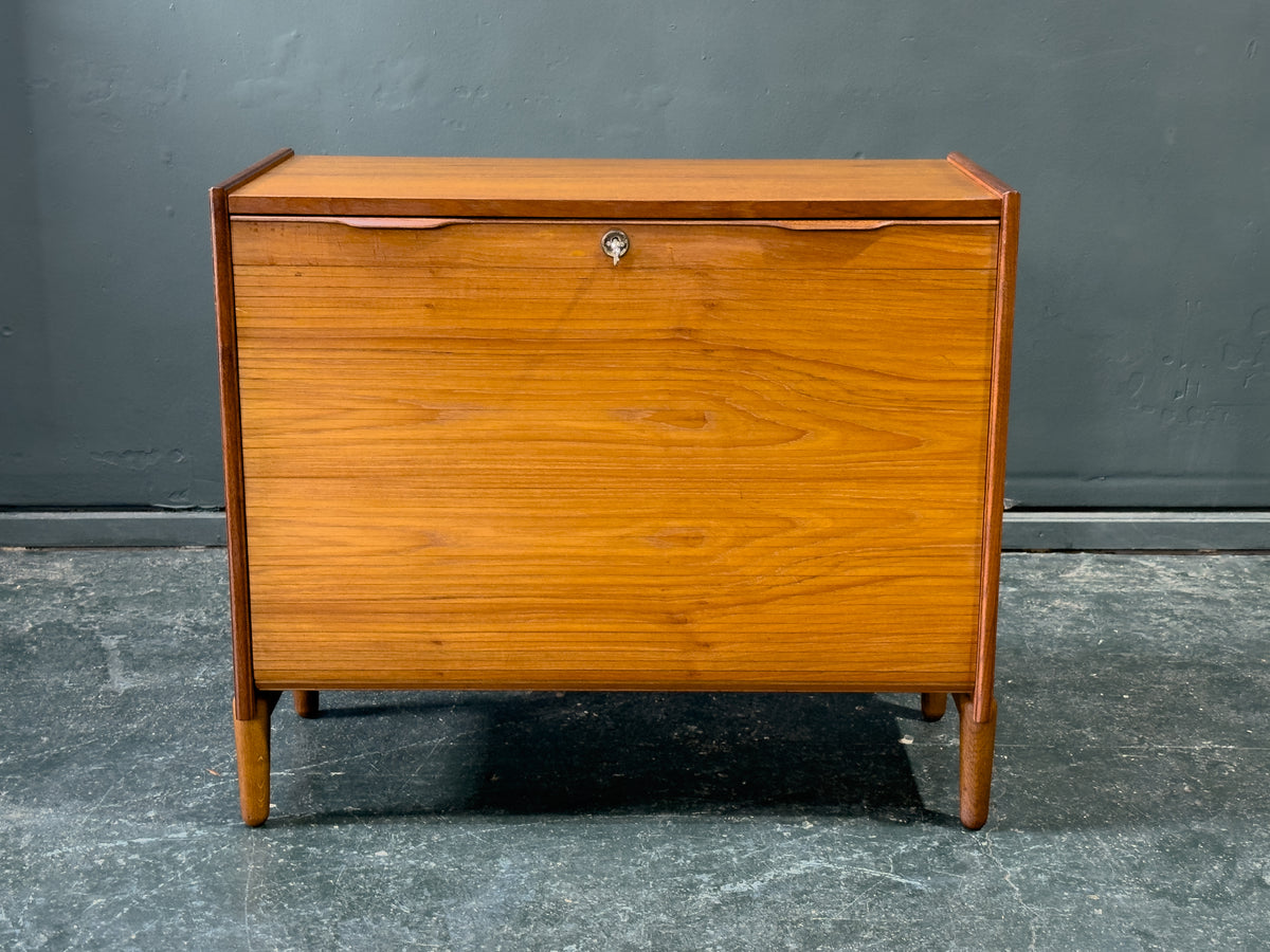 Teak Tambour Sideboard