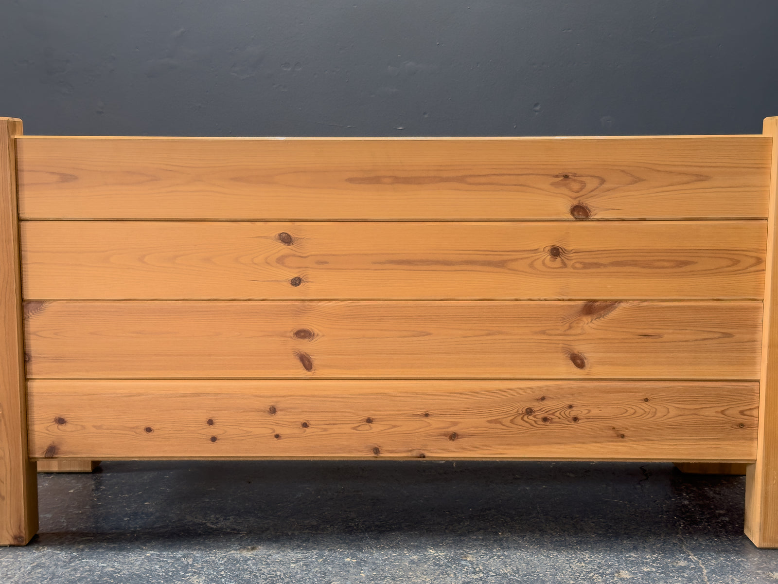 Pine Storage Bench