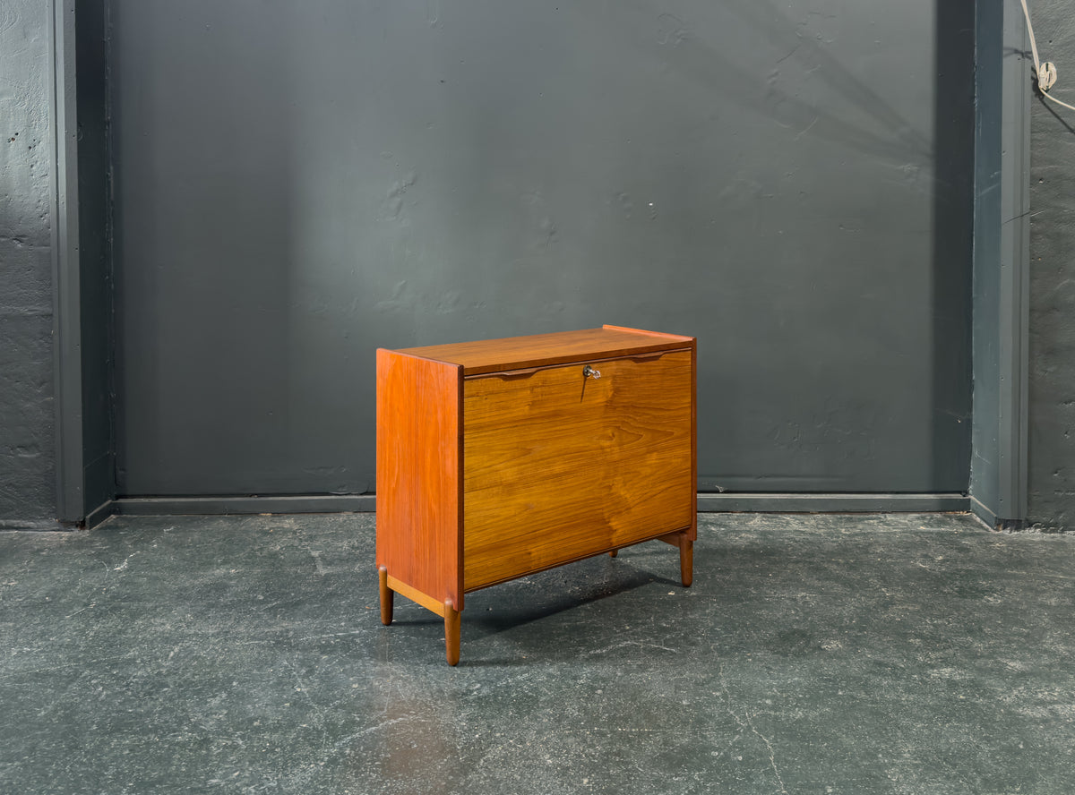 Teak Tambour Sideboard