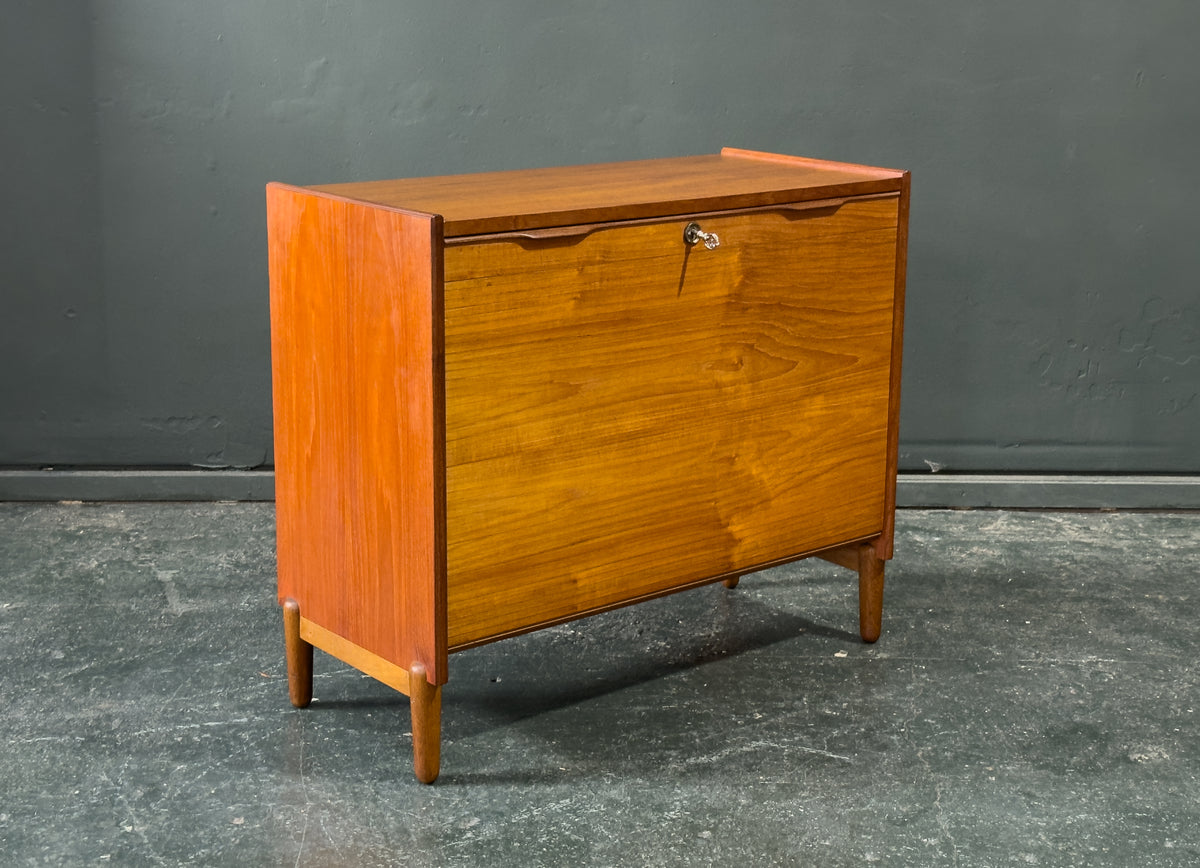 Teak Tambour Sideboard