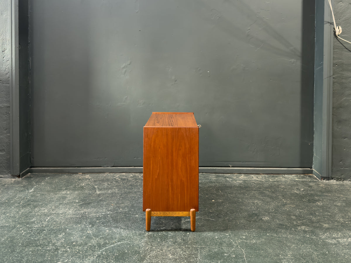 Teak Tambour Sideboard