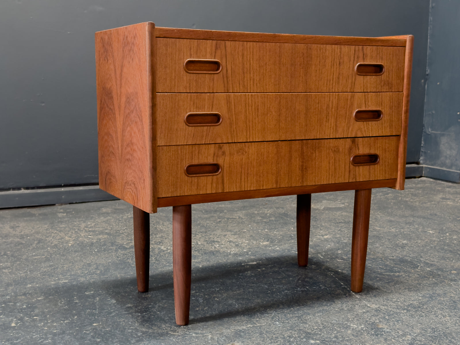 Small Teak Chest of Drawers
