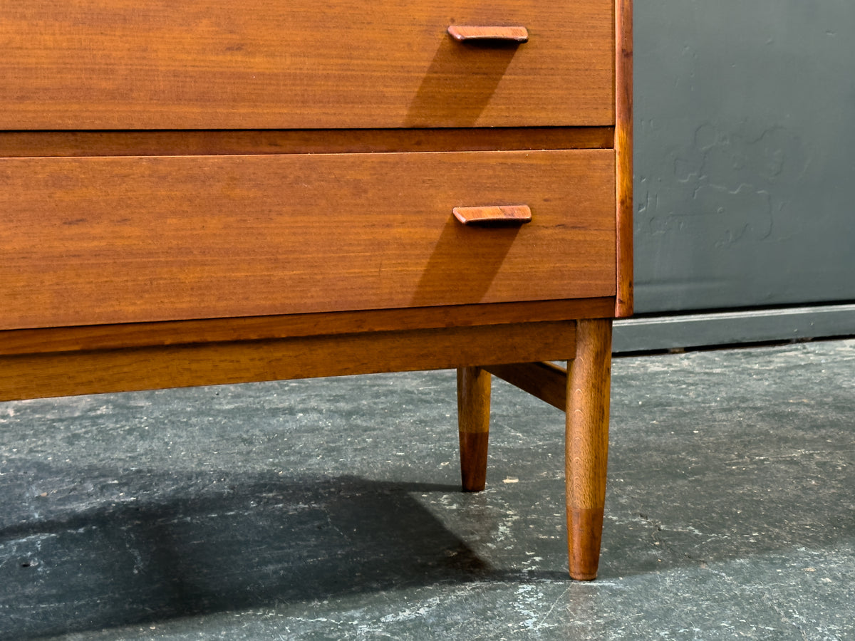 Teak Tallboy with 6 Drawers