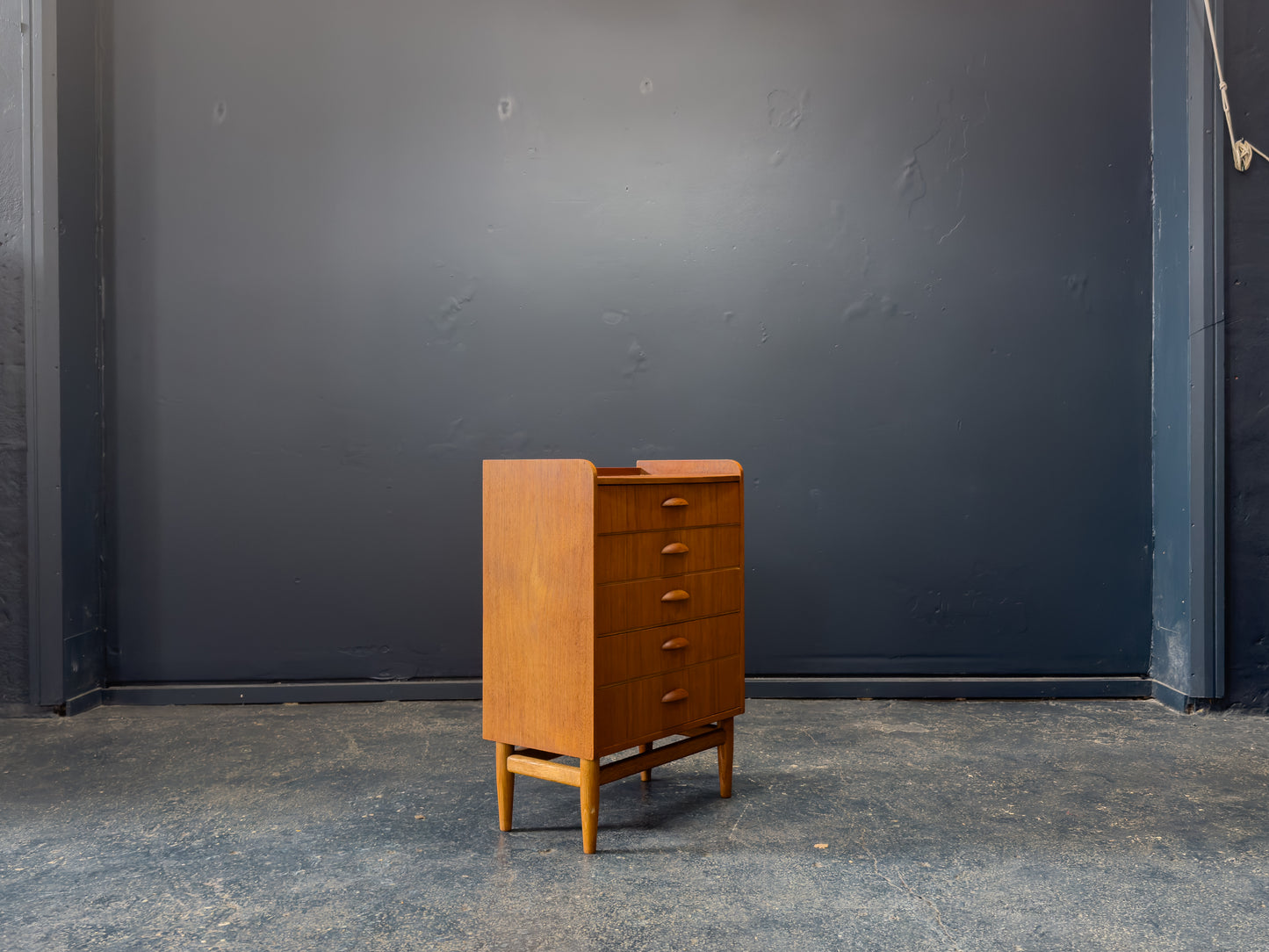 Kai Kristiansen Small Teak Chest of Drawers