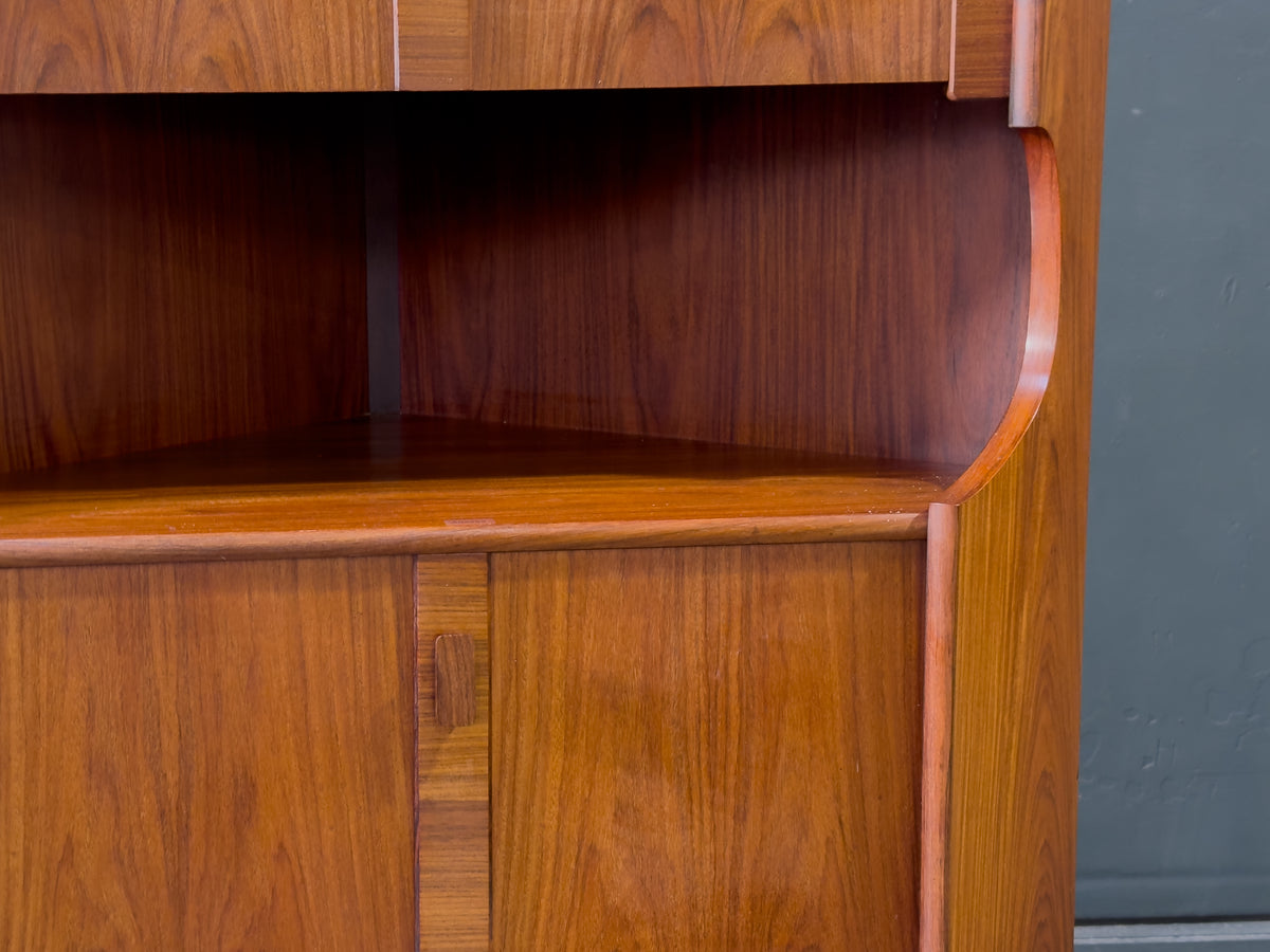 Rosewood Corner Cabinet Unit by Oman Junn Møbelfabrik