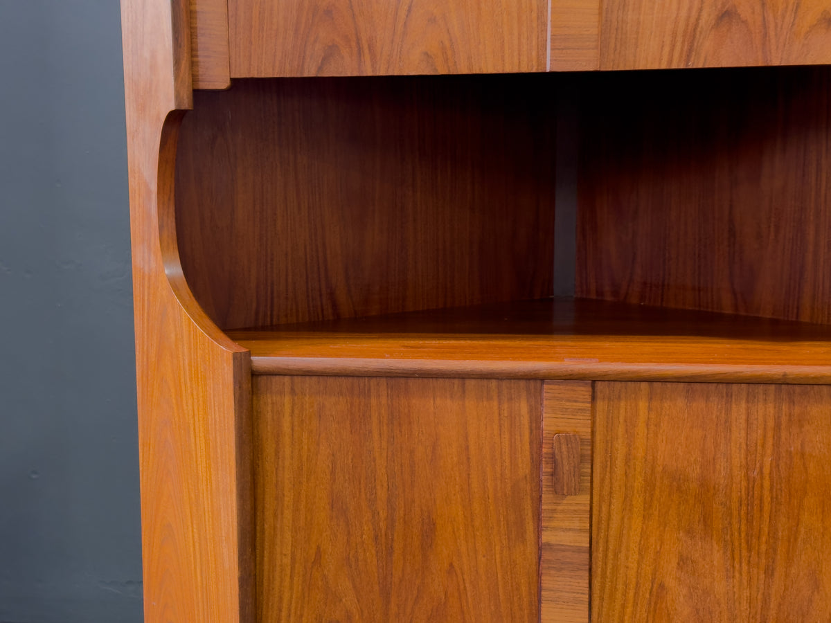 Rosewood Corner Cabinet Unit by Oman Junn Møbelfabrik