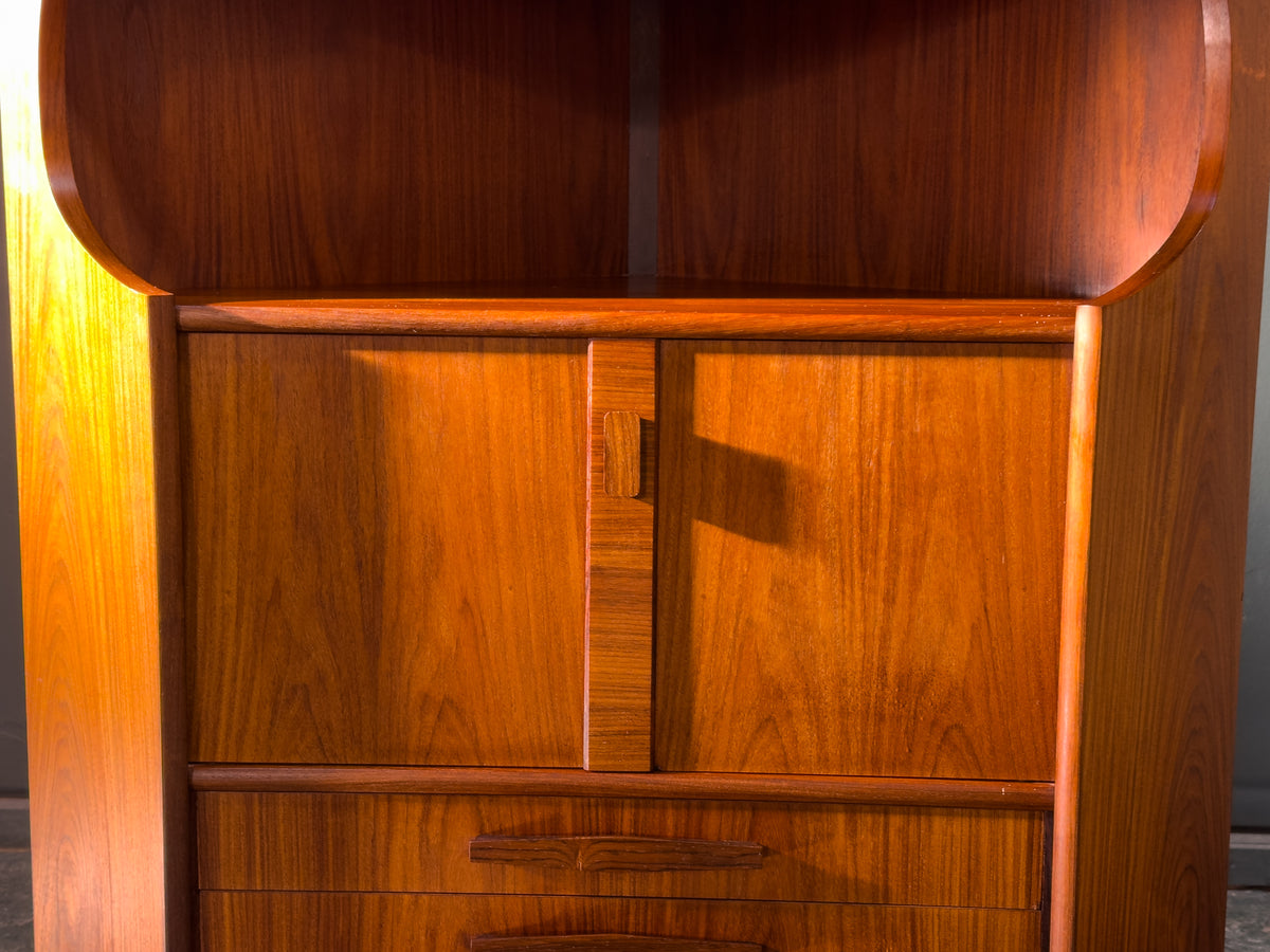 Rosewood Corner Cabinet Unit by Oman Junn Møbelfabrik