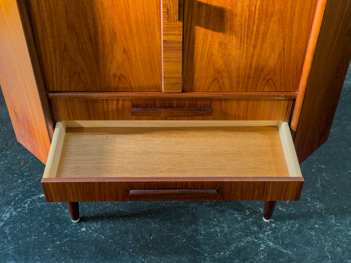 Rosewood Corner Cabinet Unit by Oman Junn Møbelfabrik