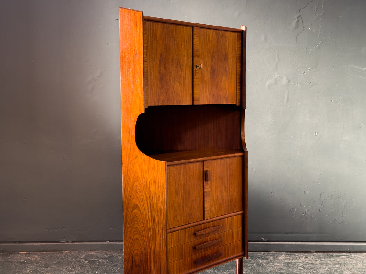 Rosewood Corner Cabinet Unit by Oman Junn Møbelfabrik