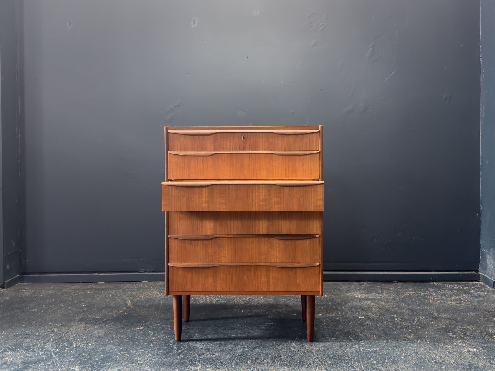Teak Chest of Drawers