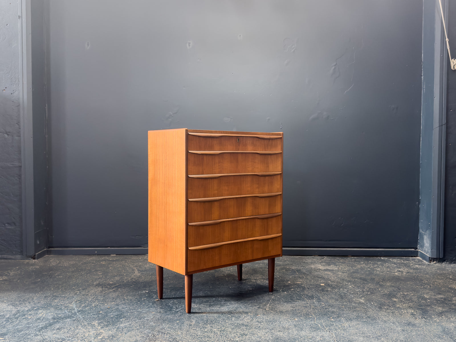 Teak Chest of Drawers