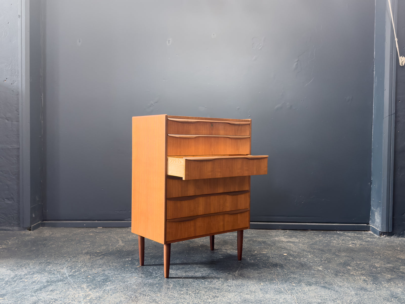 Teak Chest of Drawers