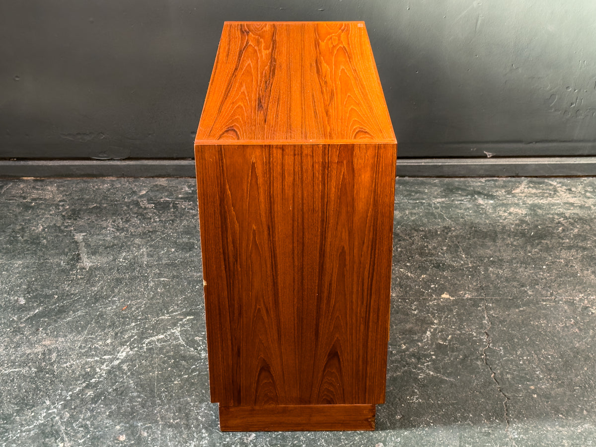 Teak Chest of Drawers with Round Handles