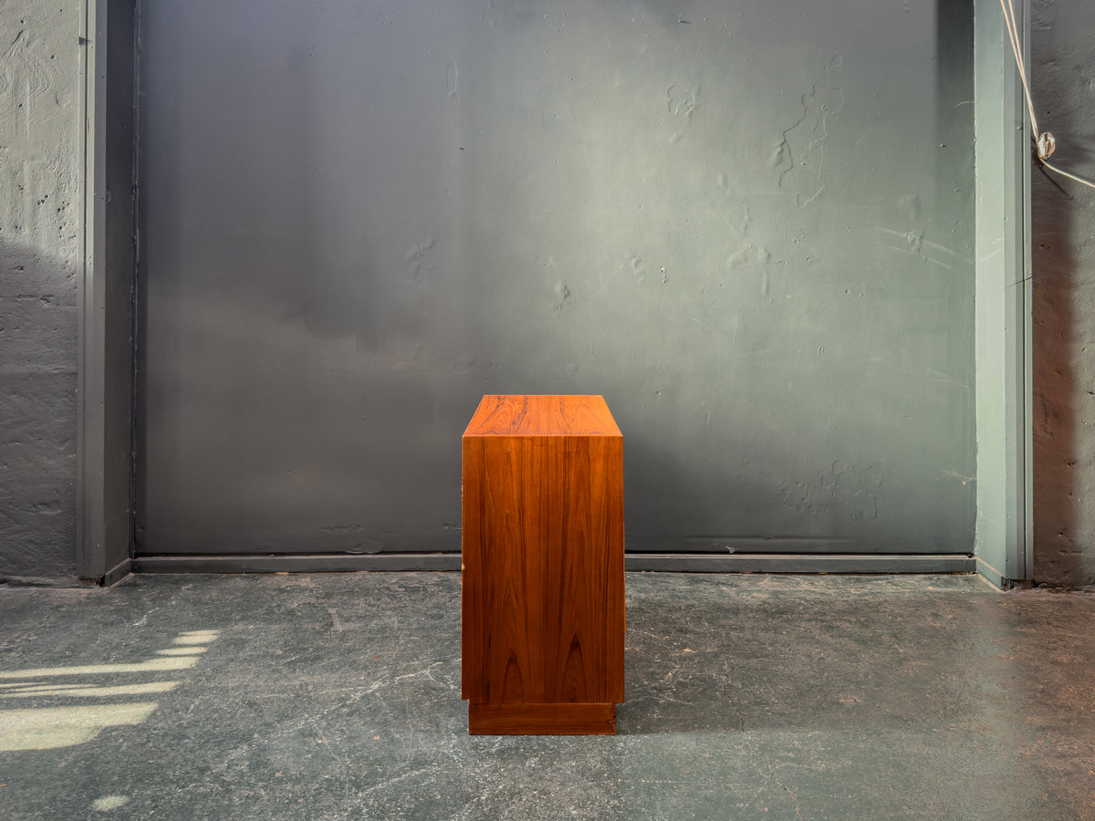 Teak Chest of Drawers with Round Handles