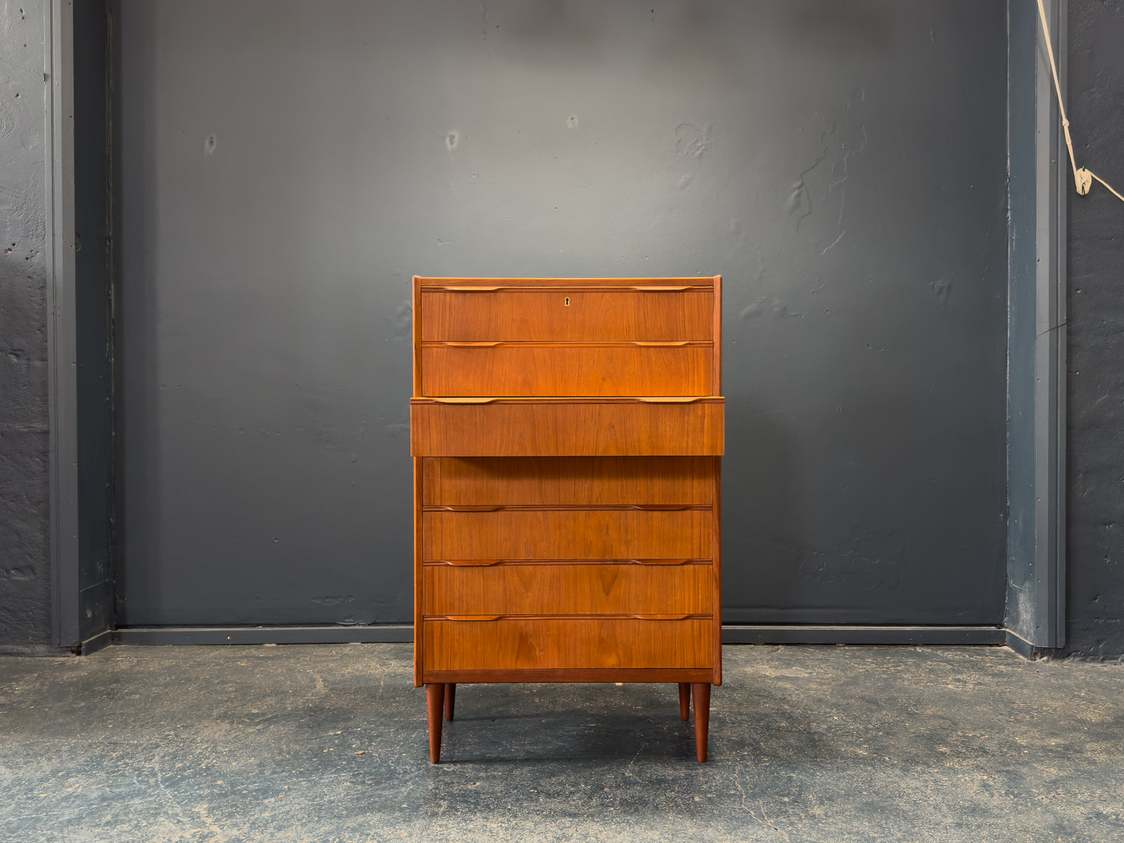 Teak Chest of Drawers