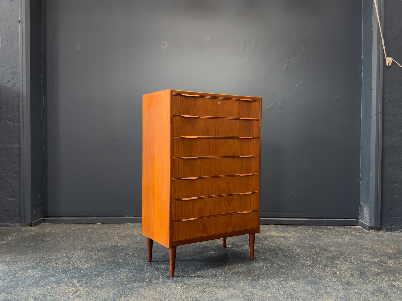 Teak Chest of Drawers