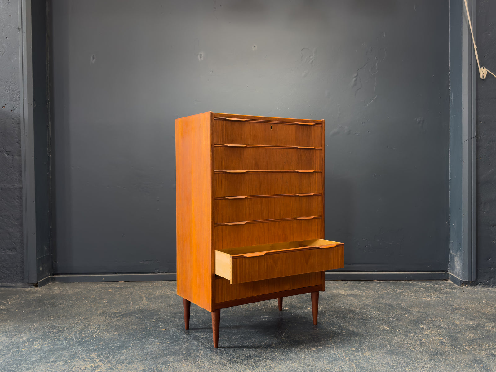 Teak Chest of Drawers