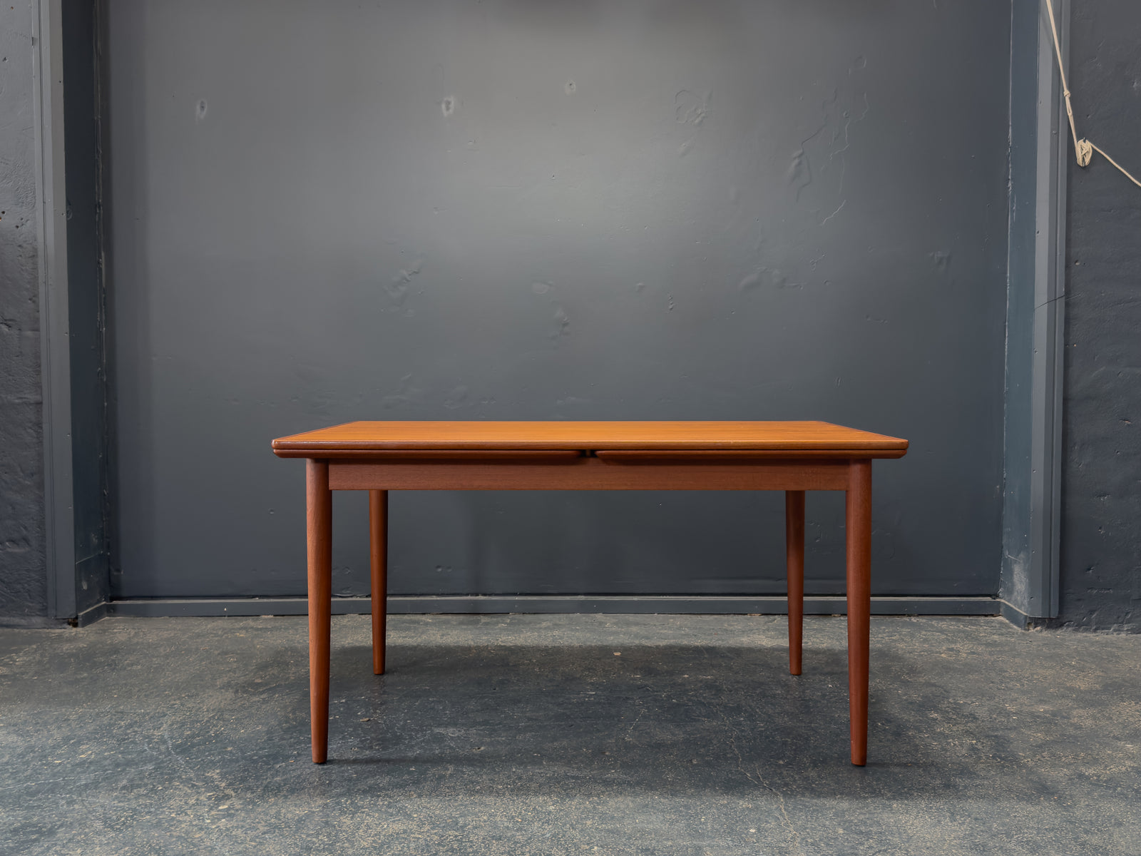 Extending Teak Rectangular Dining Table