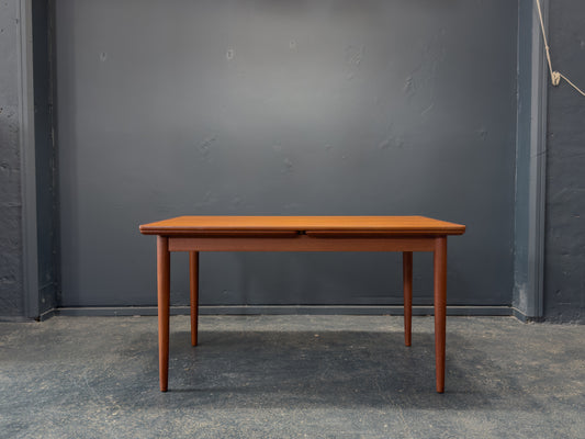 Extending Teak Rectangular Dining Table