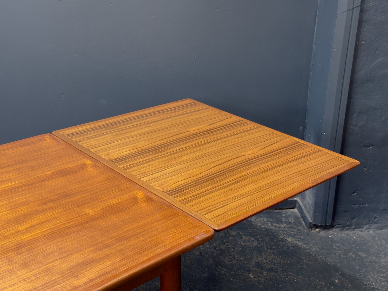 Extending Teak Rectangular Dining Table