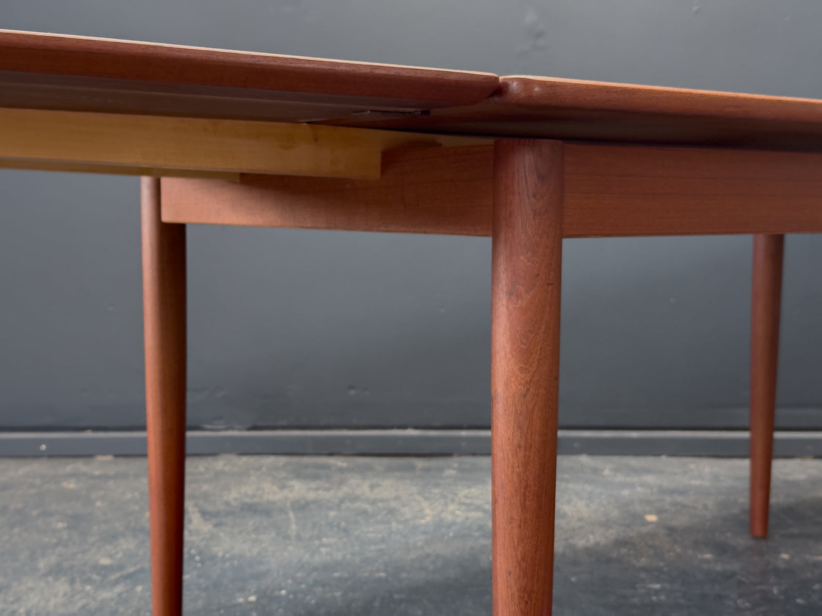 Extending Teak Rectangular Dining Table