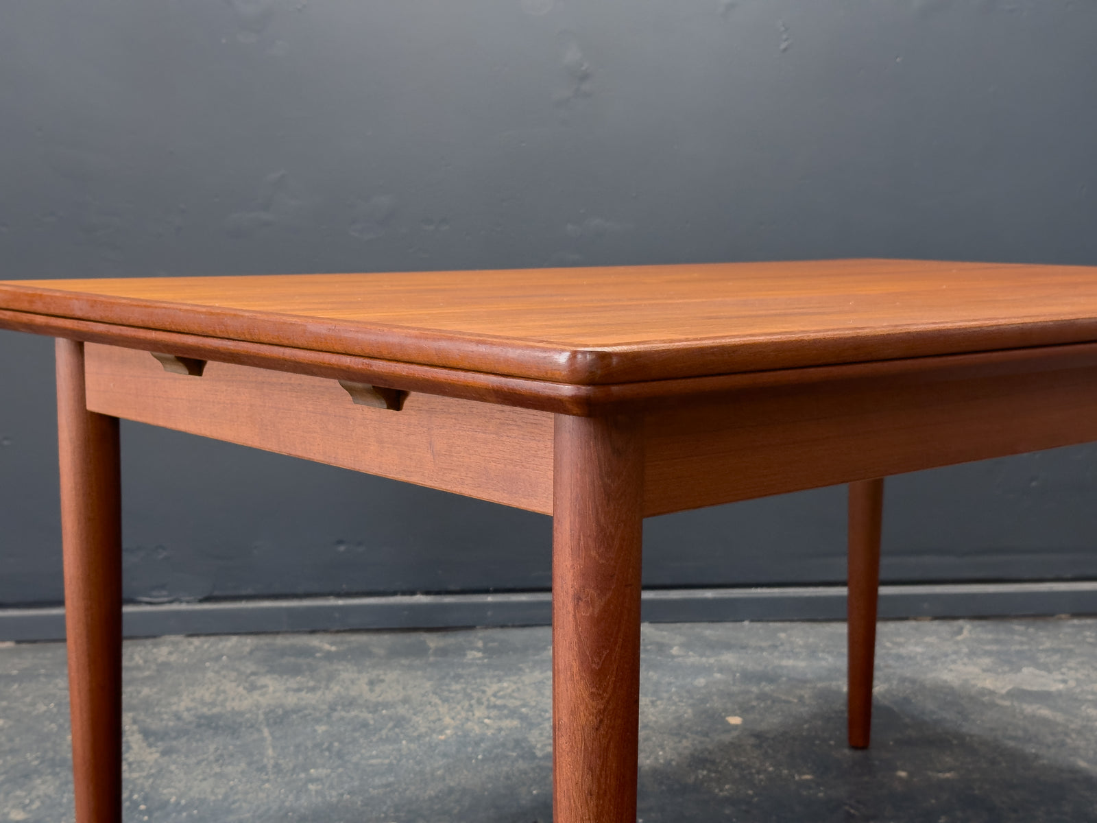 Extending Teak Rectangular Dining Table