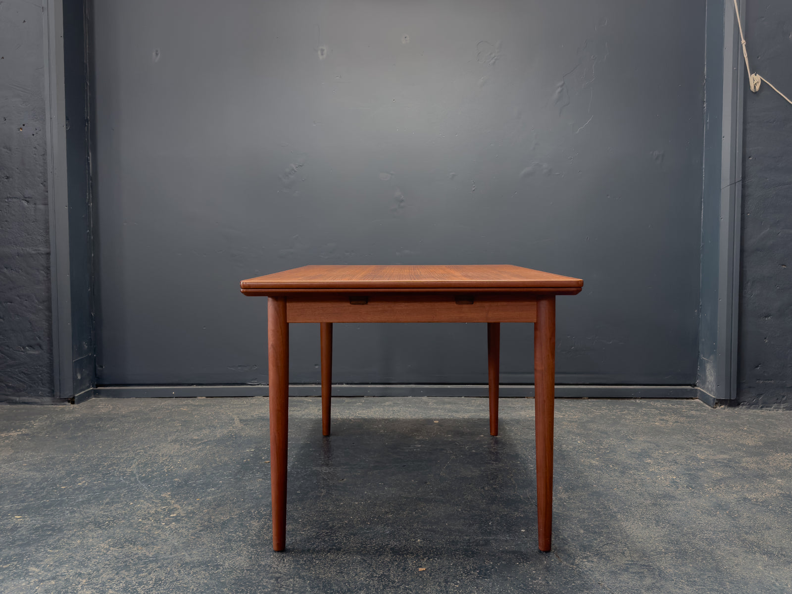 Extending Teak Rectangular Dining Table