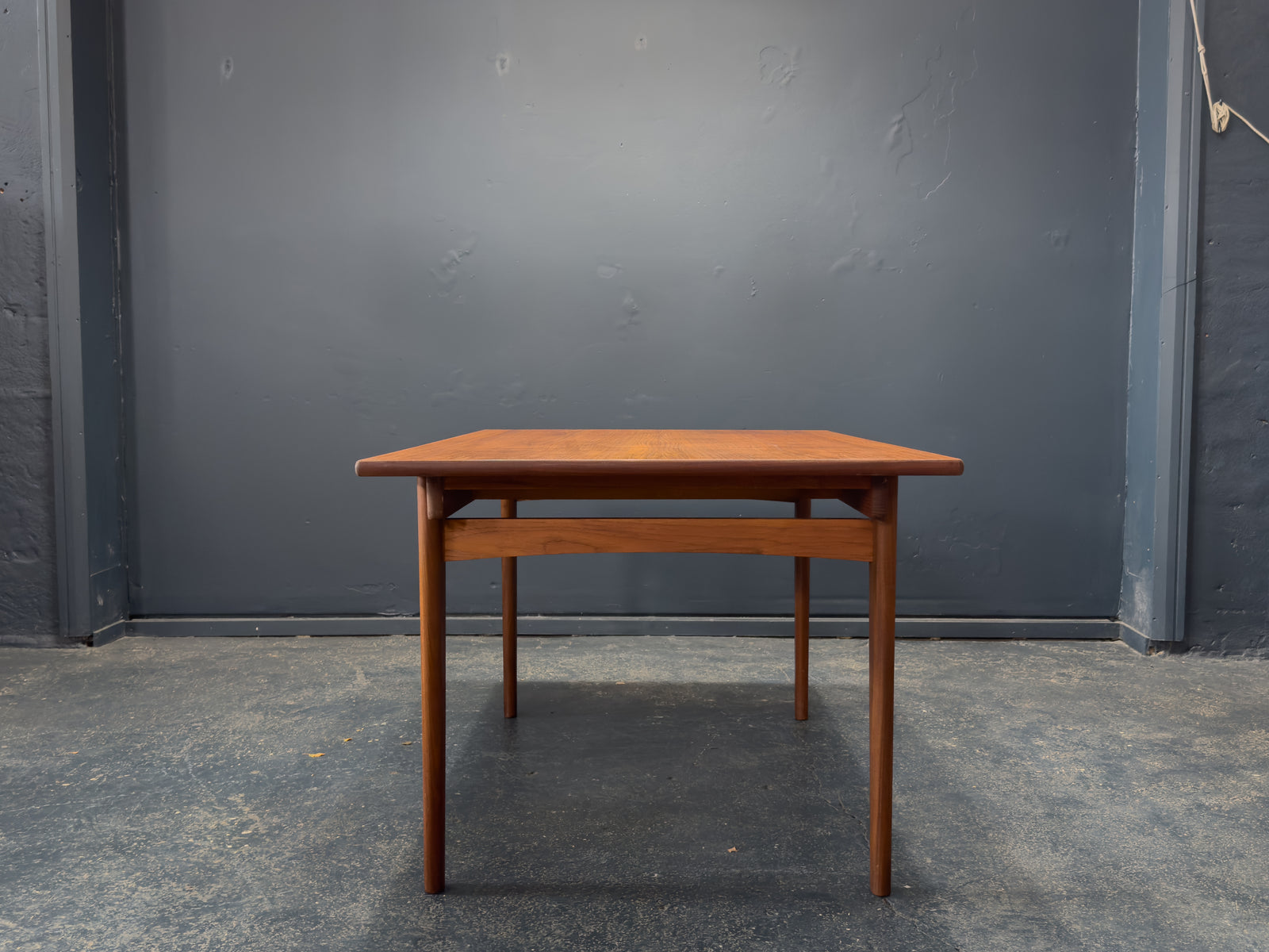 Extending Teak Rectangular Dining Table