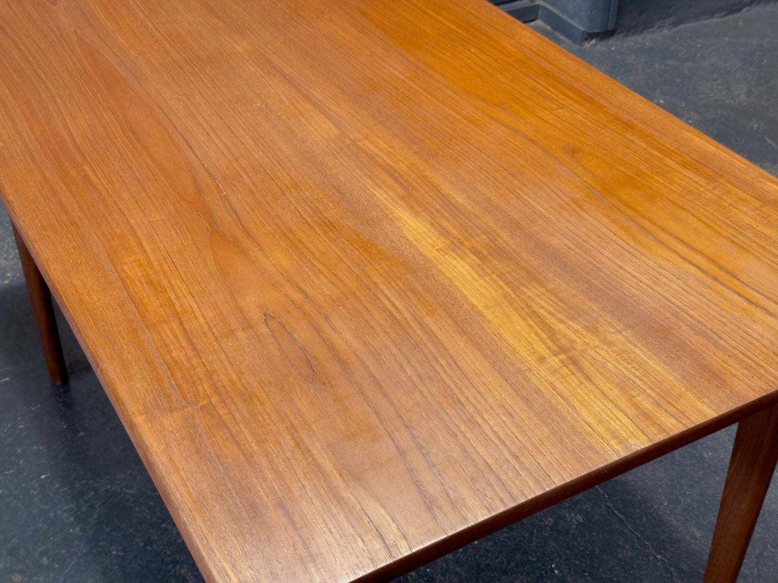 Extending Teak Rectangular Dining Table