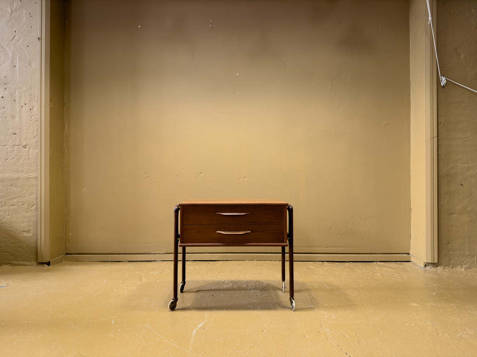 Teak Trolley with Drawers