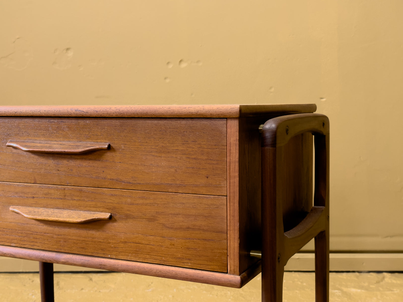 Teak Trolley with Drawers