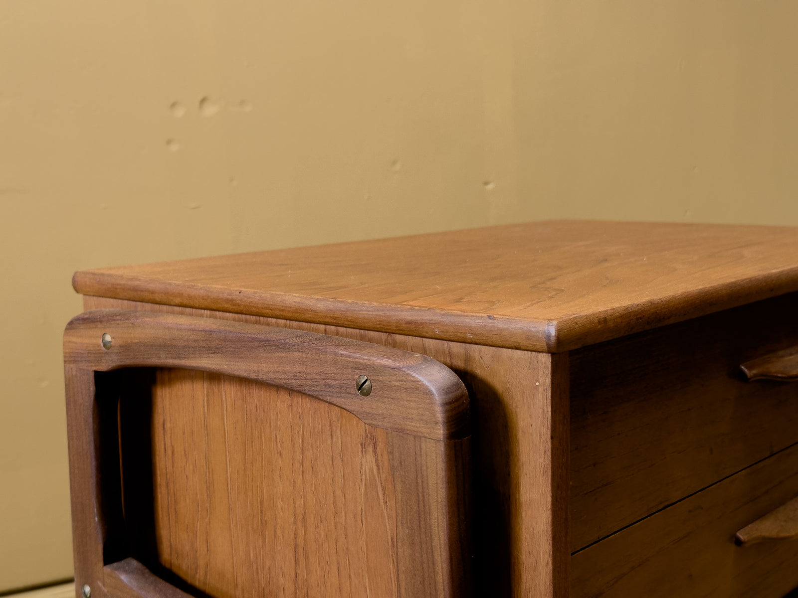 Teak Trolley with Drawers