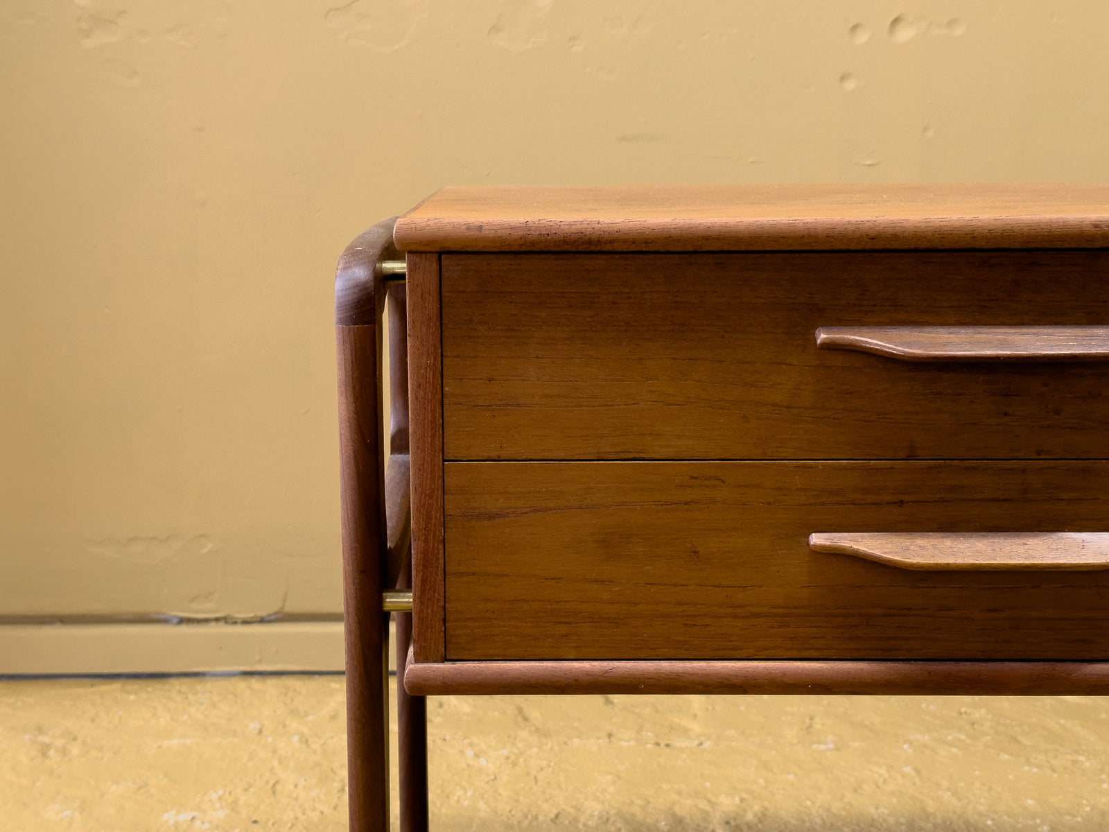 Teak Trolley with Drawers