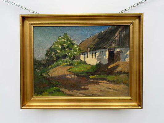 Countryside Landscape Oil Painting