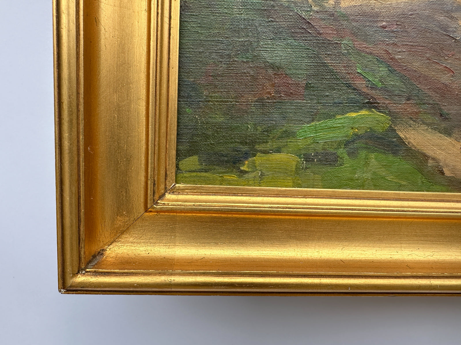 Countryside Landscape Oil Painting