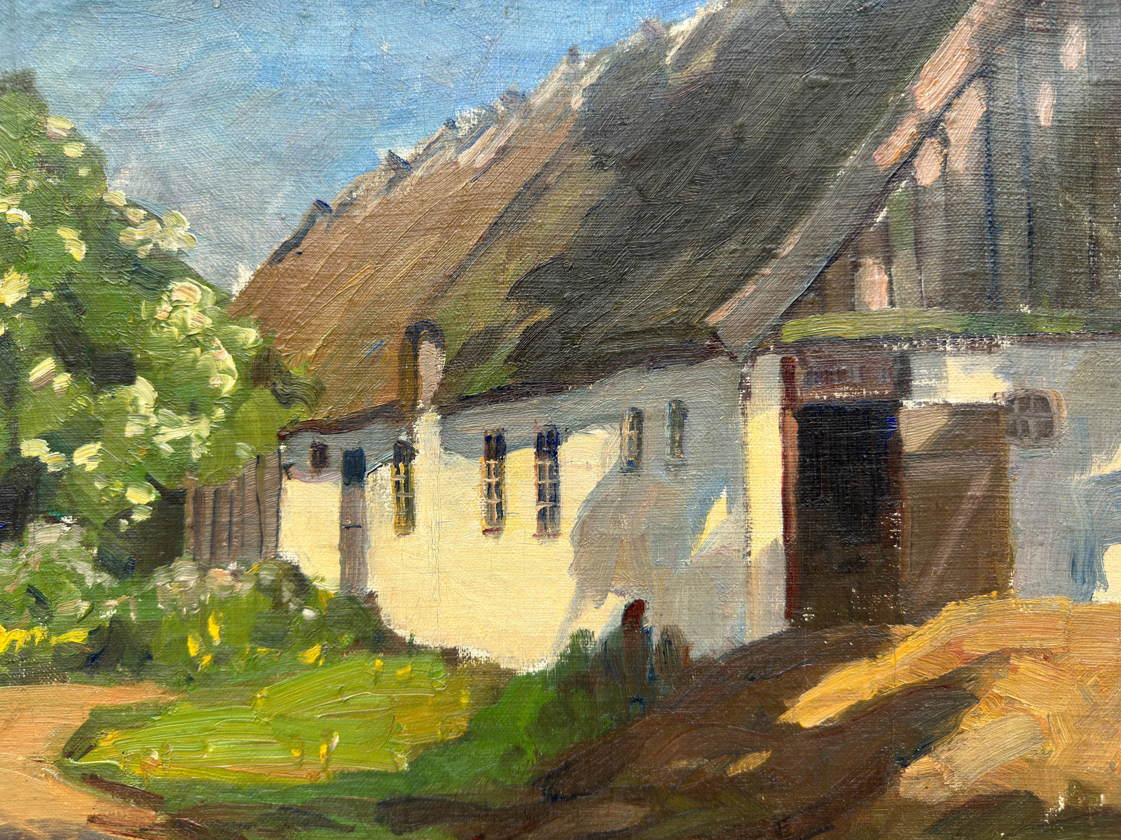 Countryside Landscape Oil Painting