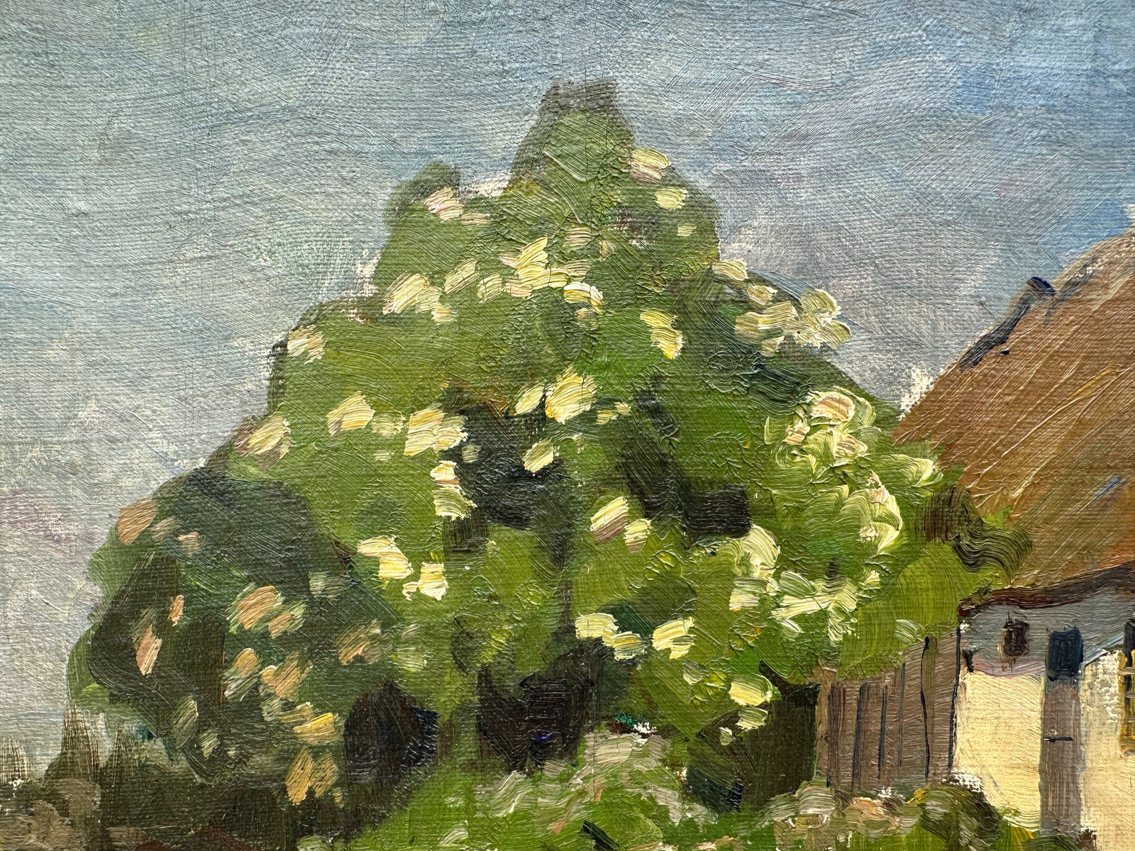 Countryside Landscape Oil Painting