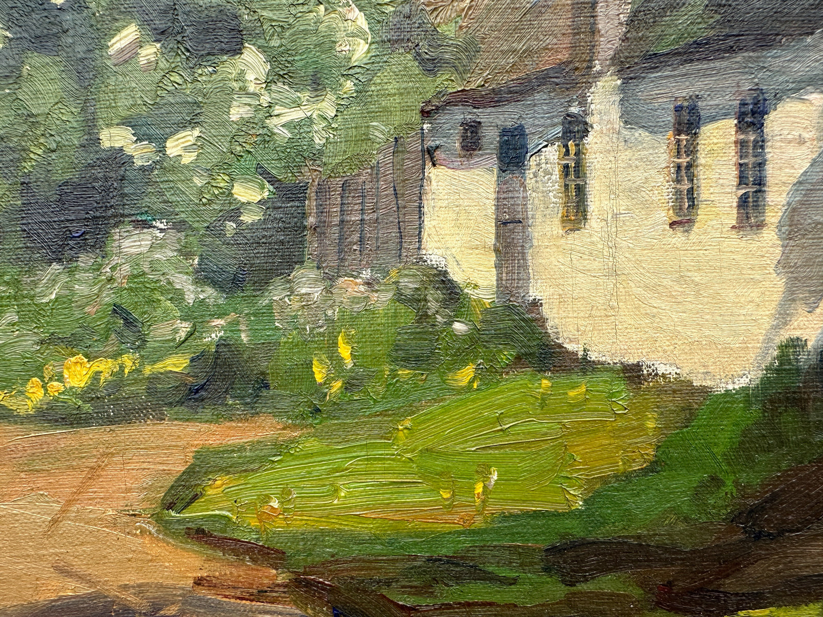 Countryside Landscape Oil Painting