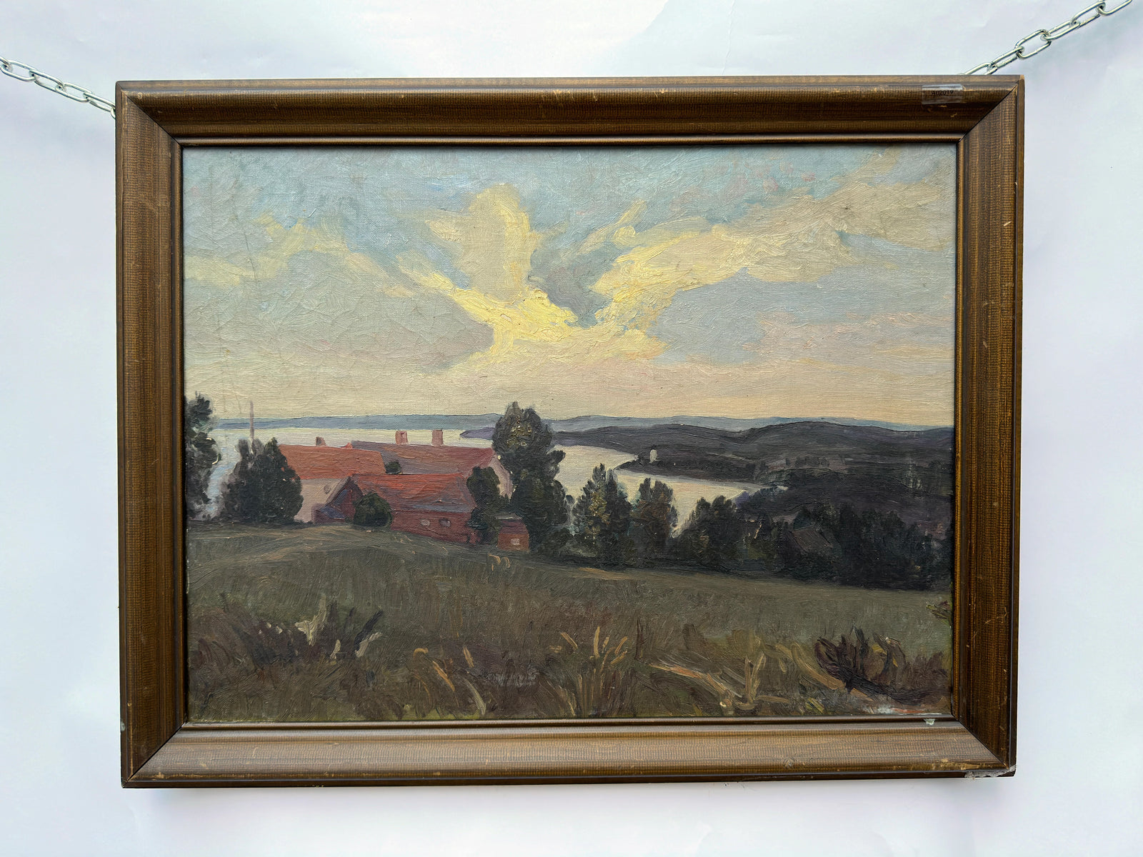 Costal Landscape Oil Painting