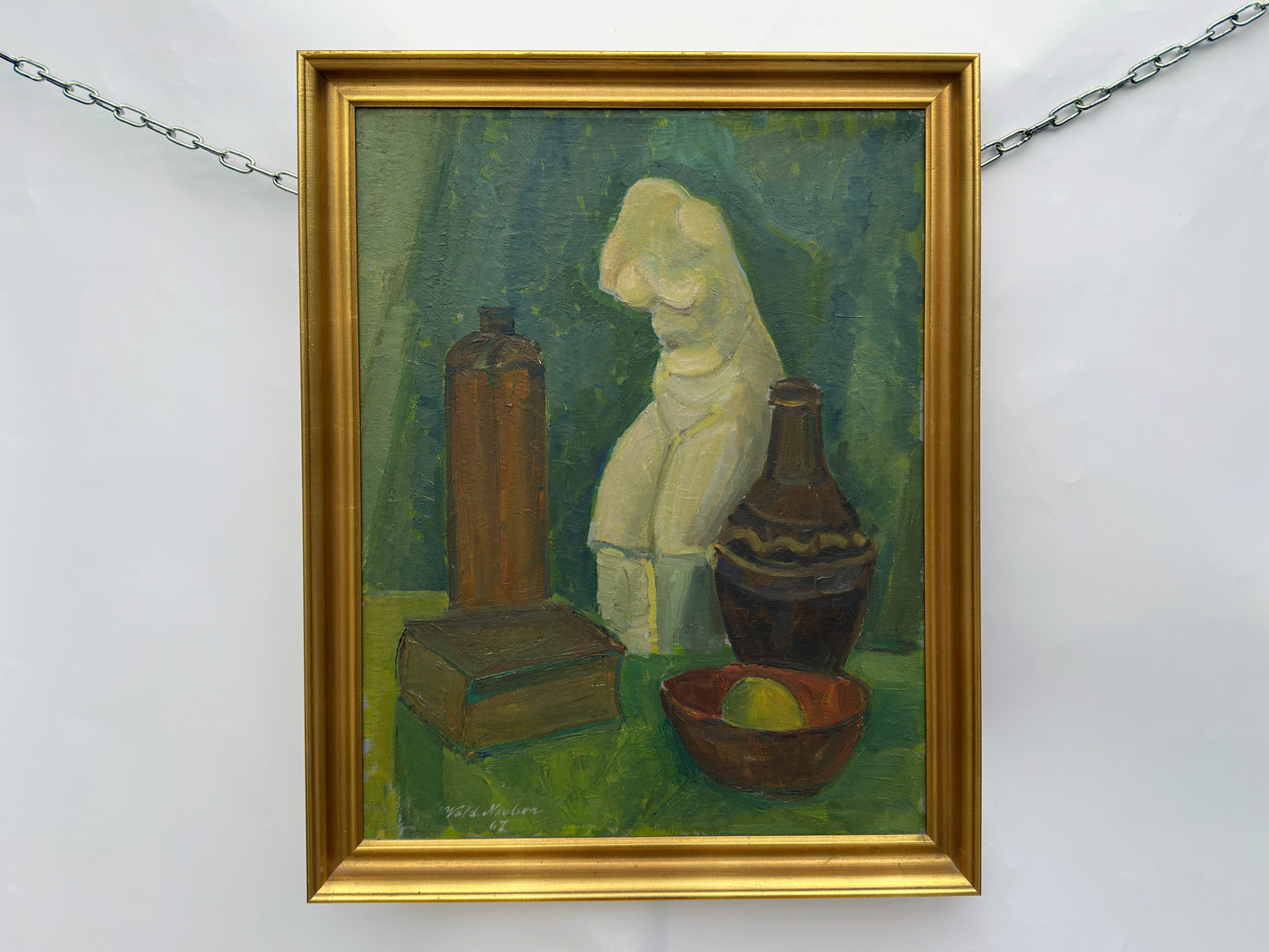 Still life Painting of Marble Sculpture