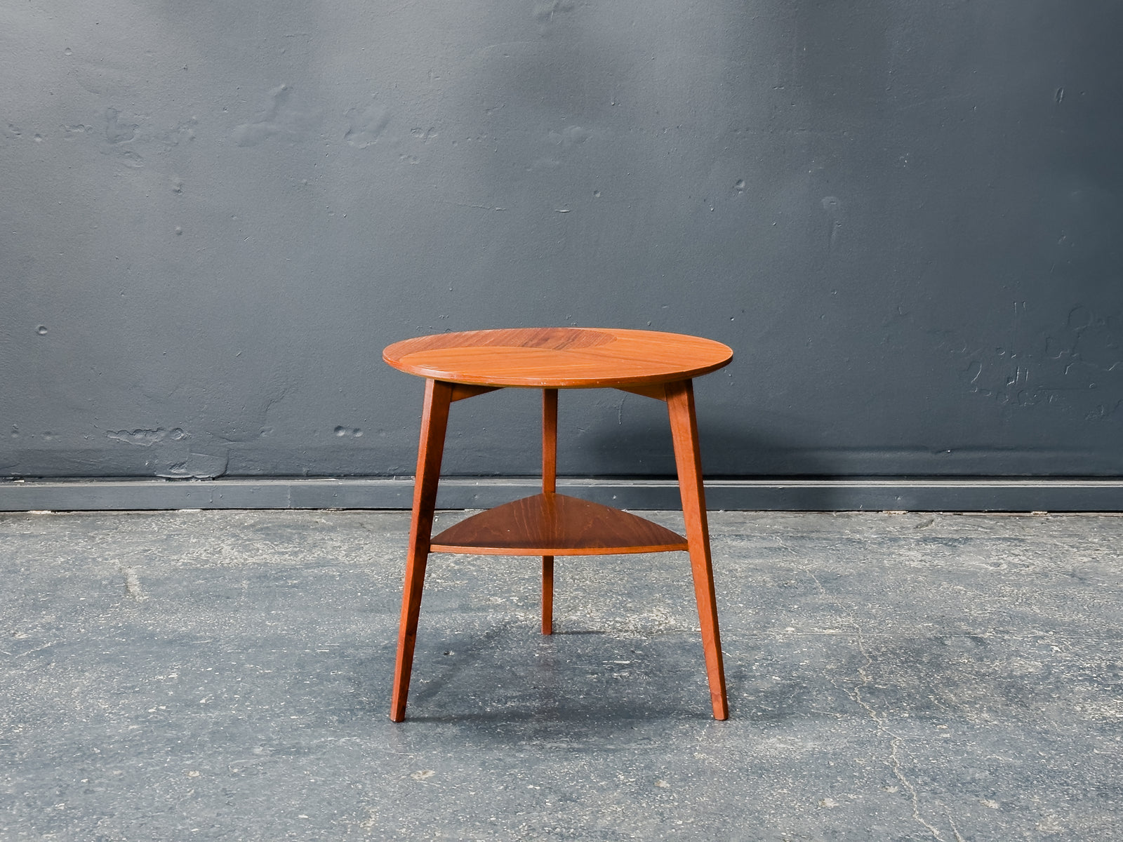 Mobelintarsia Round Teak Coffee Table