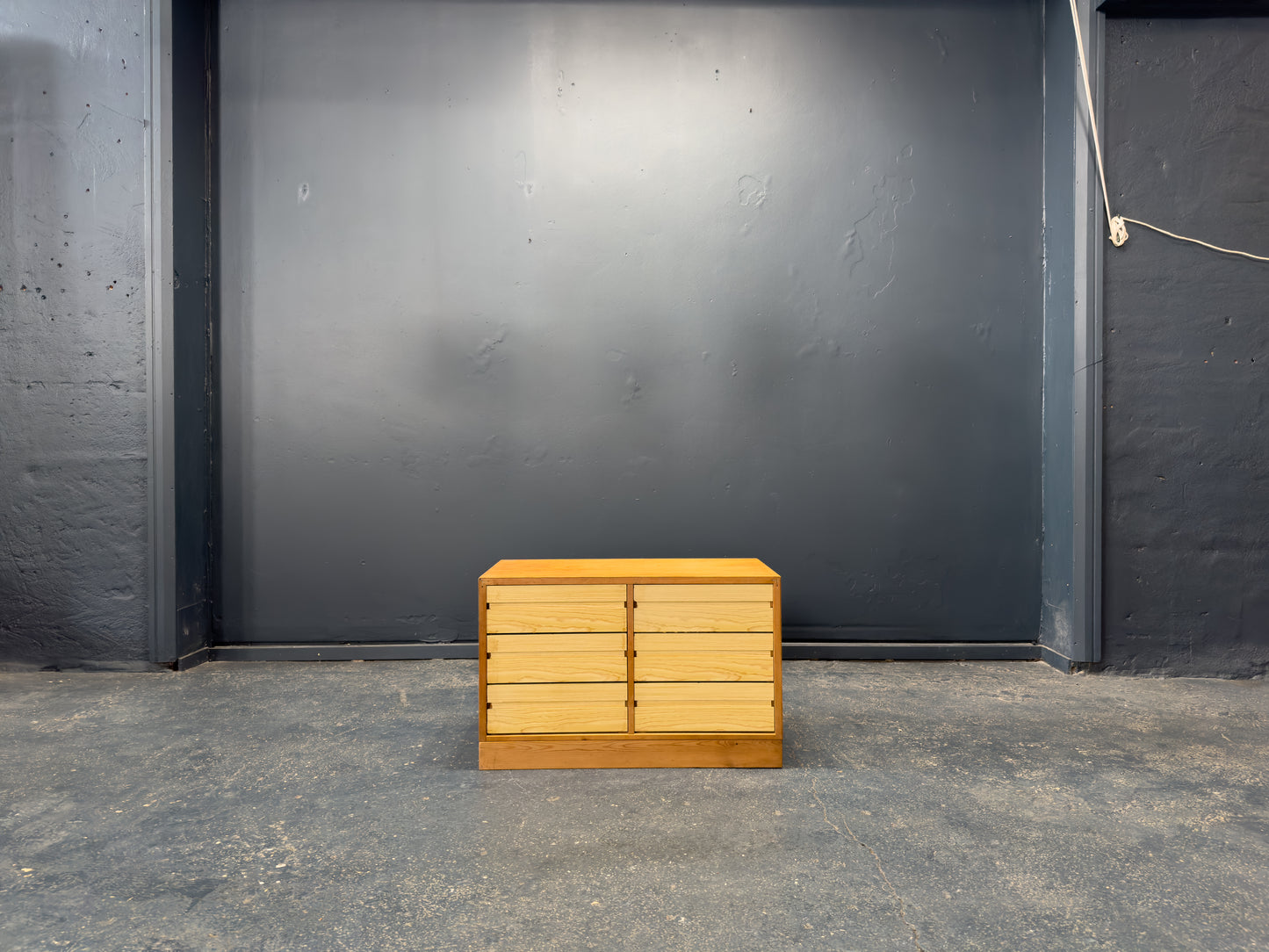 Low Pine Chest of Drawers