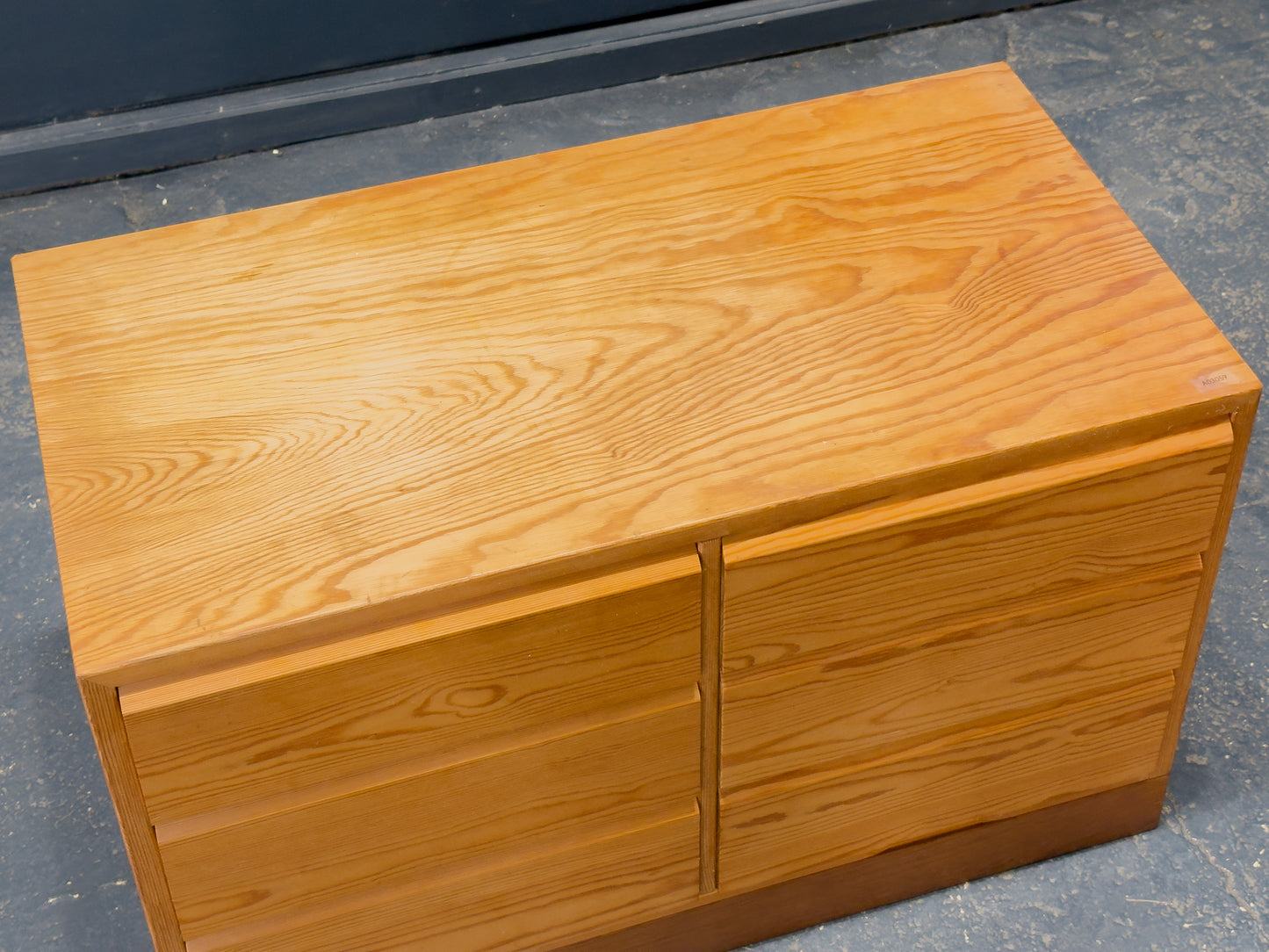 Low Pine Chest of Drawers