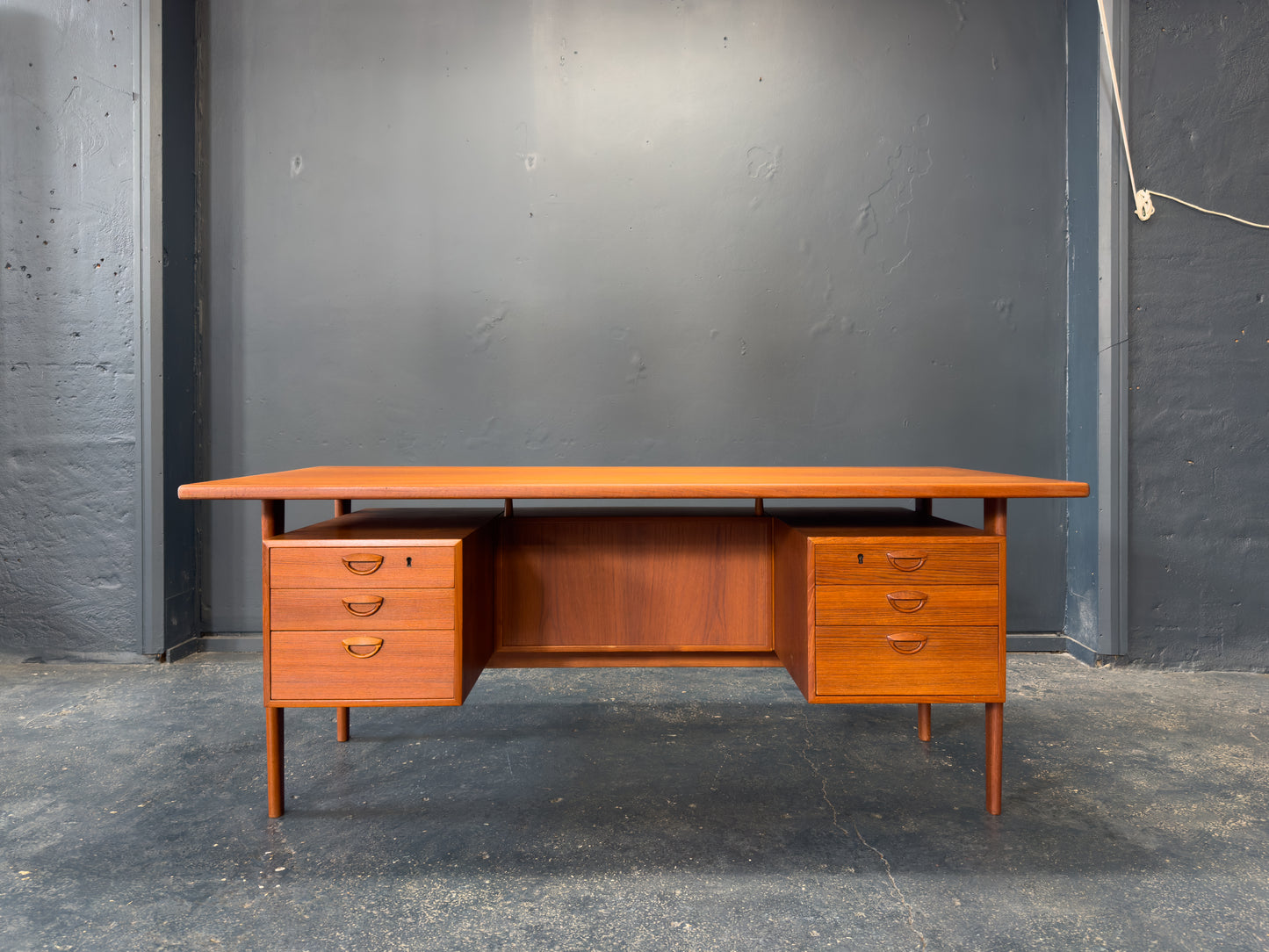 Kai Kristiansen Large Teak Desk