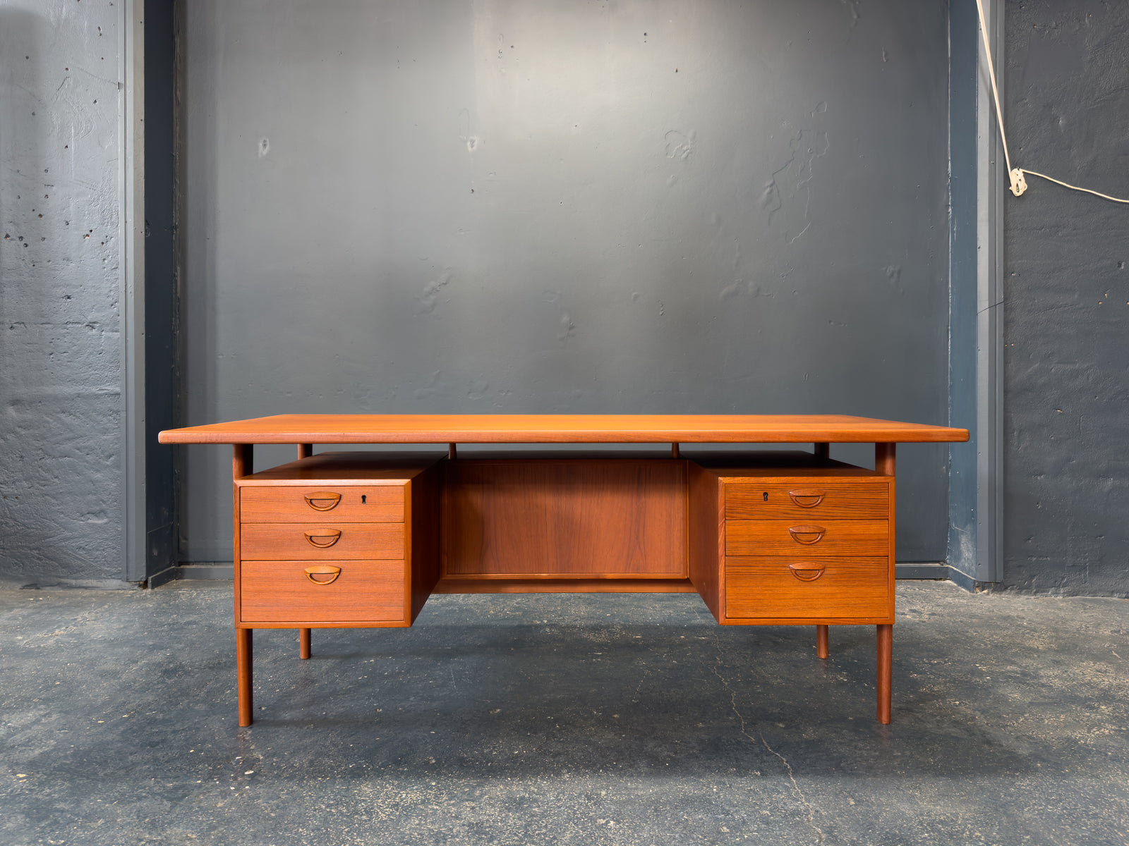 Kai Kristiansen Large Teak Desk